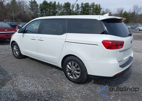 2020 Kia Sedona Lx из США, поврежденный, VIN KNDMB5C16L6660249